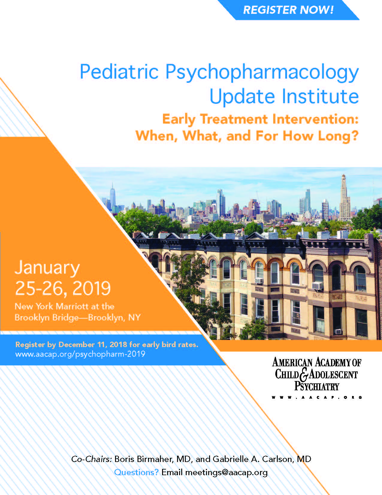 AACAP Pediatric Psychopharmacology Update Institute Primary Care