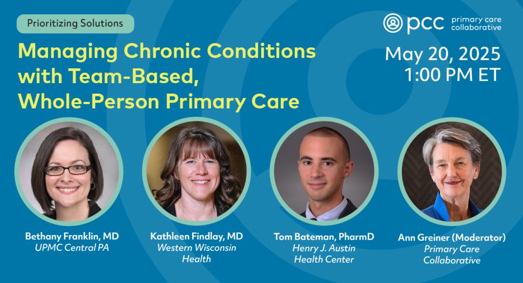 Chronic Conditions Webinar All Speakers Graphic